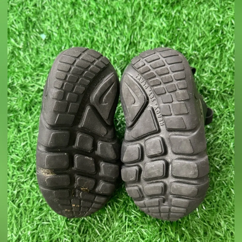 Nike Toddler Flex Runner 2 Black/Flat Pewter-Anthracite (DJ6039 001) Size 4C‎